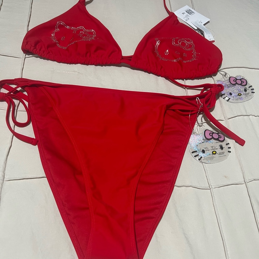 Hello kitty Red Swim set Classic Design